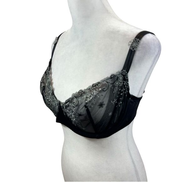 Simone Perele Délice Demi Cup Unlined Underwire Bra Size 32‎ - Picture 12 of 15